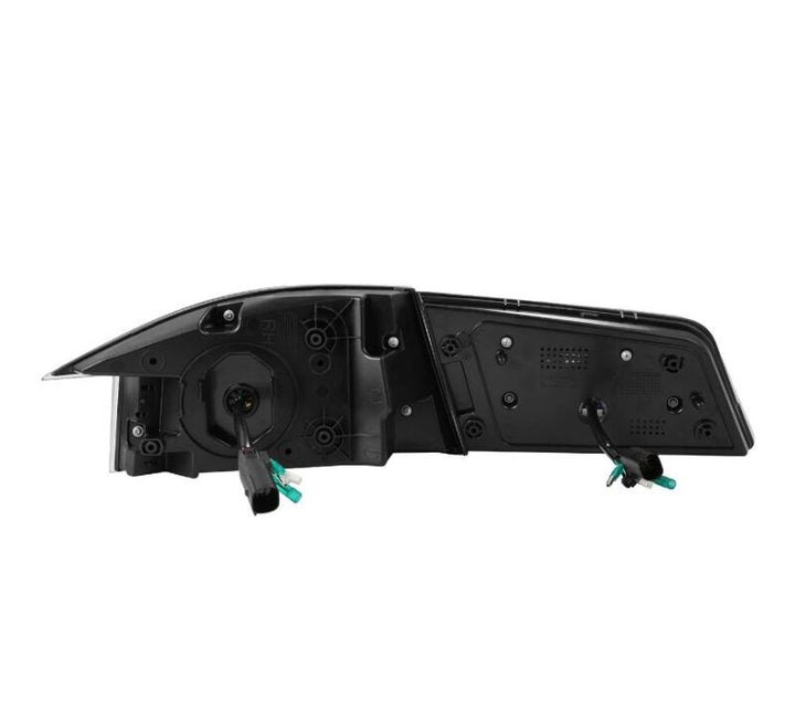 AlphaRex 12-21 Tesla Model S LUXX-Series LED Tail Lights - Black - Bull Strap