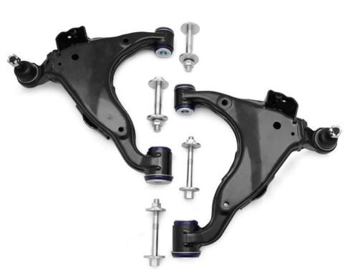 Superpro 10-23 Toyota 4Runner/Lexus GX460 - KDSS Front Lower Control Arm Set - Camber Adjustable - Bull Strap