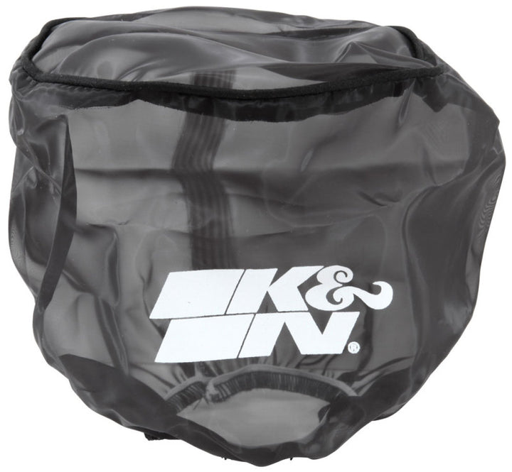 K&N 6in ID x 6inH Closed Top Black Drycharger Air Filter Wrap - Bull Strap