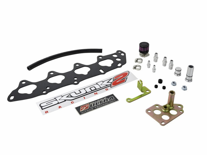 Skunk2 Ultra Series B Series VTEC Street Intake Manifold - Black Series - Bull Strap