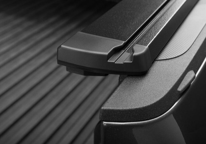 Retrax 2024 Ford Ranger (5ft Bed) EQ Electric Retractable Tonneau Cover w/ T-Slot Rails - Bull Strap
