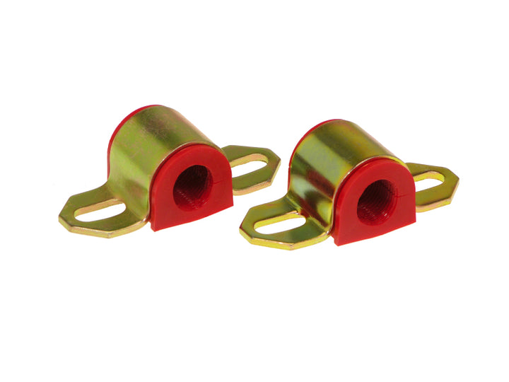Prothane Universal Sway Bar Bushings - 19mm for A Bracket - Red - Bull Strap