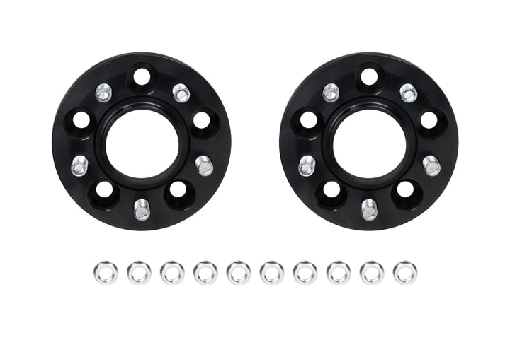 Eibach Pro-Spacer System 25mm Black Spacer - 2015 Ford Mustang Ecoboost / V6 / GT - Bull Strap