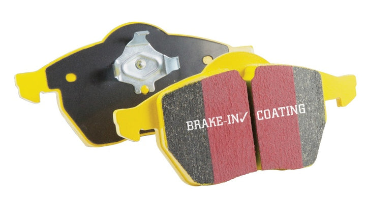 EBC 66-68 Volvo 140 1.8 Yellowstuff Front Brake Pads - Bull Strap