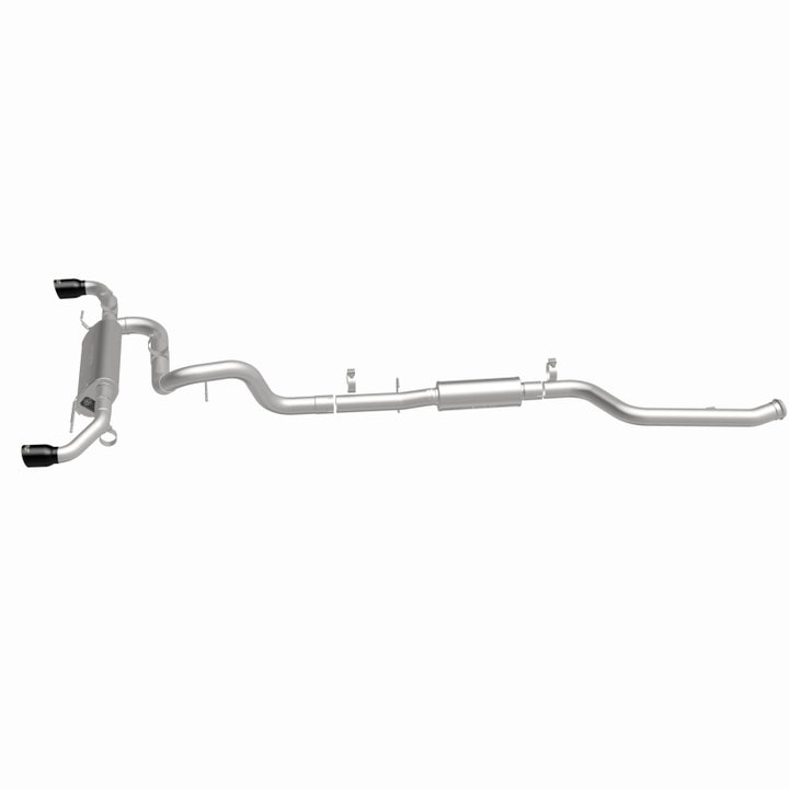 MagnaFlow 24-26 Ineos Grenadier Overland Series Black Chrome Cat-Back Performance Exhaust System - Bull Strap