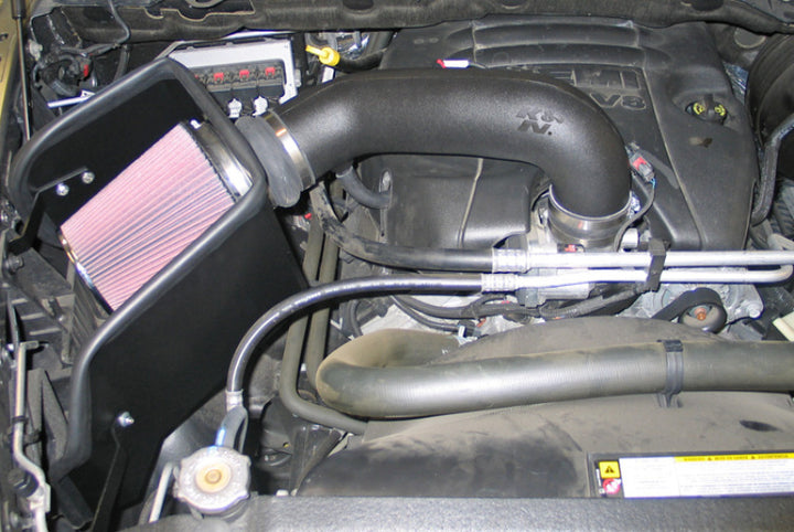 K&N 09-10 Dodge Ram 1500 PickUp V8-5.7L AirCharger Performance Intake - Bull Strap