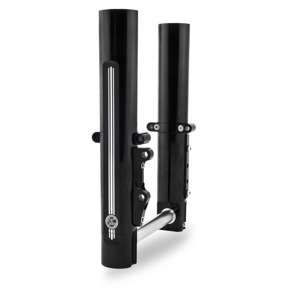 Performance Machine 08-13 FL Lower Leg Assembly - Contrast Cut - Bull Strap