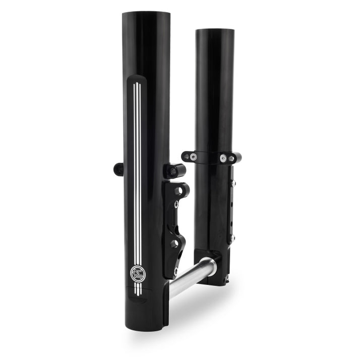 Performance Machine 08-13 FL Lower Leg Assembly - Contrast Cut - Bull Strap