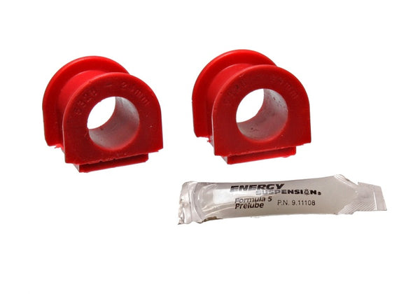 Energy Suspension 94-01 Acura Integra / 93-97 Honda Del Sol (including VTEC) Red 22mm Front Sway Bar - Bull Strap