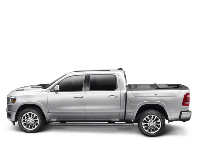 BAK 19-20 Dodge Ram 1500 (New Body Style w/ Ram Box) 5ft 7in Bed BAKFlip MX4 Matte Finish - Bull Strap