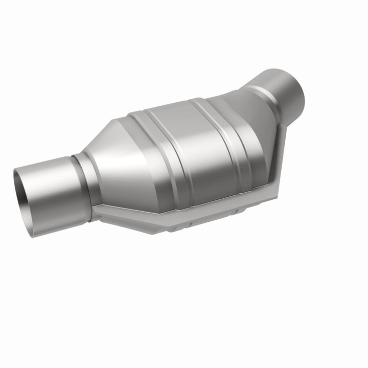 MagnaFlow Conv Univ 2.5 Angled Inlet - Bull Strap