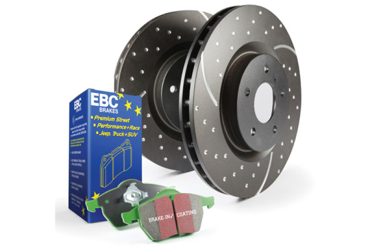 EBC S3 Brake Pad and Rotor Kit - Bull Strap