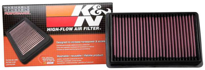 K&N 2020 Jeep Wrangler V6-3.0L DSL Replacement Air Filter - Bull Strap