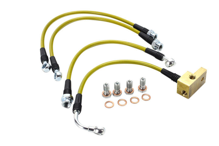 ISR Performance Brake Line Kit - 89-05 Mazda Miata (Standard Suspension 4 Line Kit) - Bull Strap