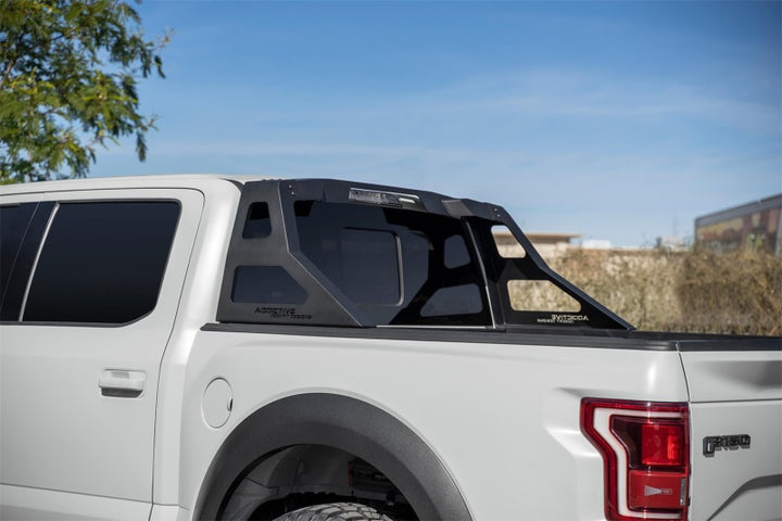 Addictive Desert Designs 17-19 Ford F-150 Raptor Stealth Fighter Chase Rack - Bull Strap