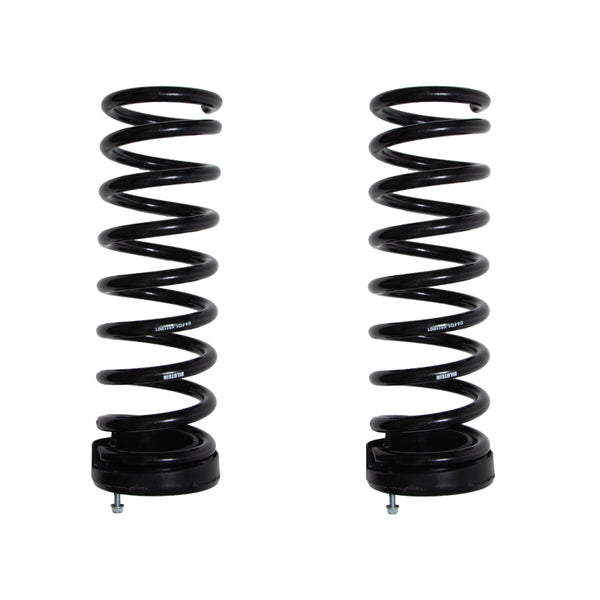 Bilstein B12 12-24 Dodge Ram 2500 4WD Front Coil Spring Set - 2in Lift - Bull Strap