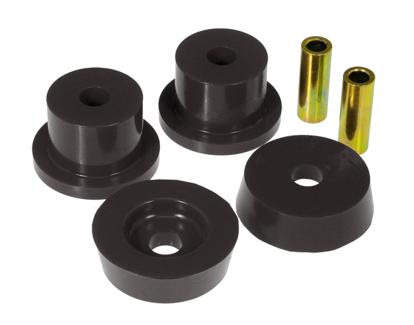 Prothane 90-97 Mazda Miata Rear Diff Bushings - Black - Bull Strap