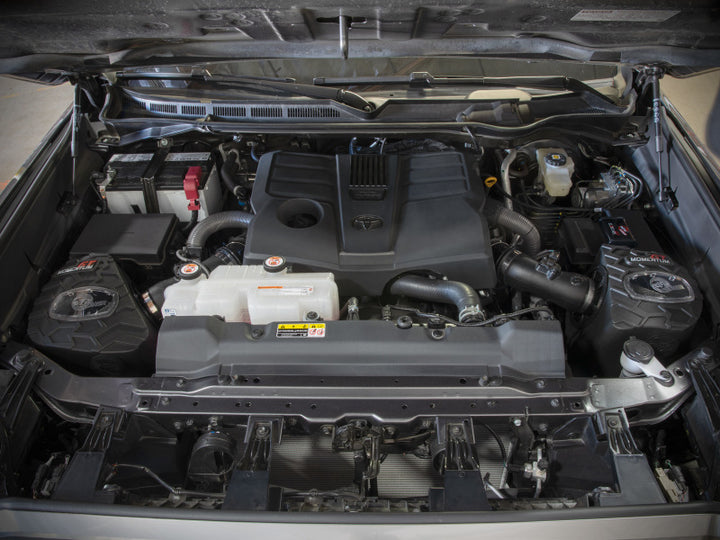 aFe 2022 Toyota Tundra V6-3.5L (tt) Momentum GT Cold Air Intake System w/ Pro DRY S Filter - Bull Strap