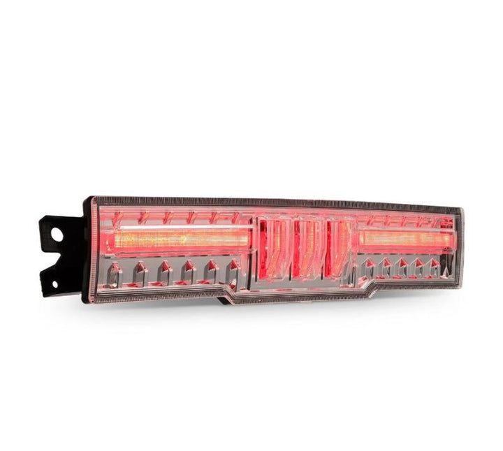 AlphaRex 21-24 Toyota GR86 / 21-24 Subaru BRZ NOVA-Series Prismatic LED Fourth Brake Light - Chrome - Bull Strap