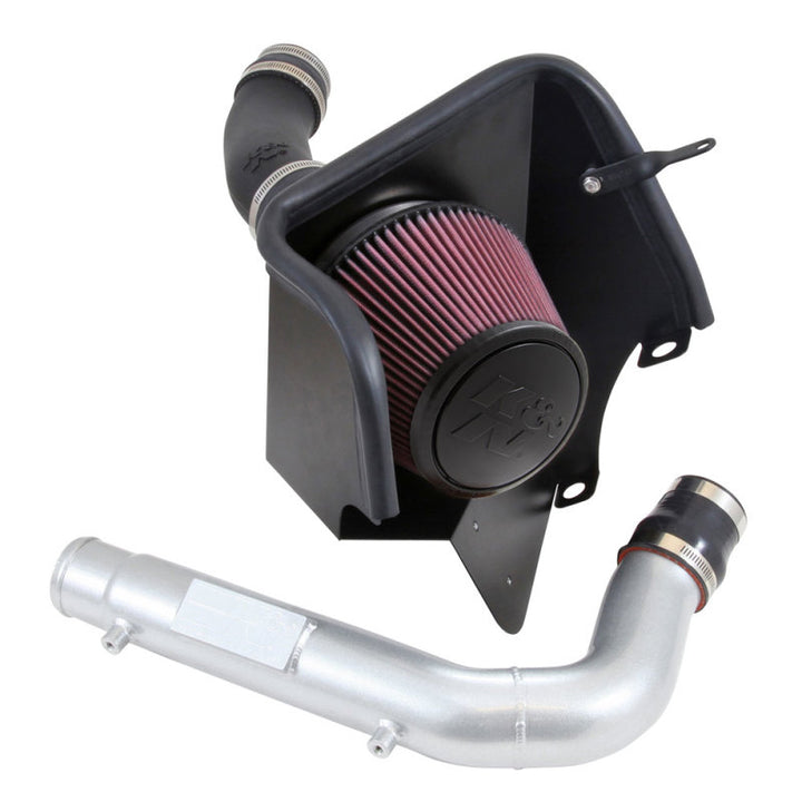 K&N 14-15 Jeep Grand Cherokee 3.0L V6 Turbo Diesel Performance Intake Kit - Bull Strap