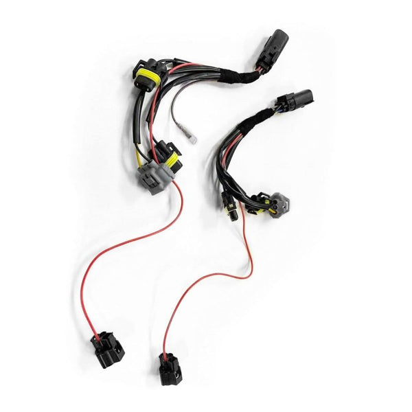 AlphaRex 20-21 Toyota Tacoma Stock LED Headlights to AlphaRex NOVA-Series Proj Headlights Converter - Bull Strap