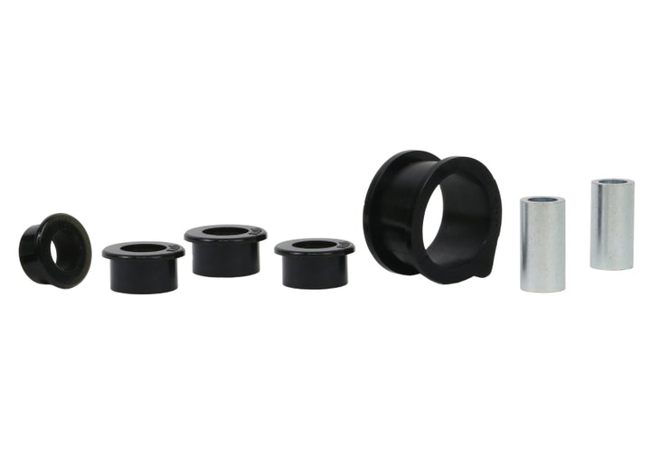 Whiteline 05-21 Nissan Frontier Steering Rack Mount Bushing Kit - Front - Bull Strap