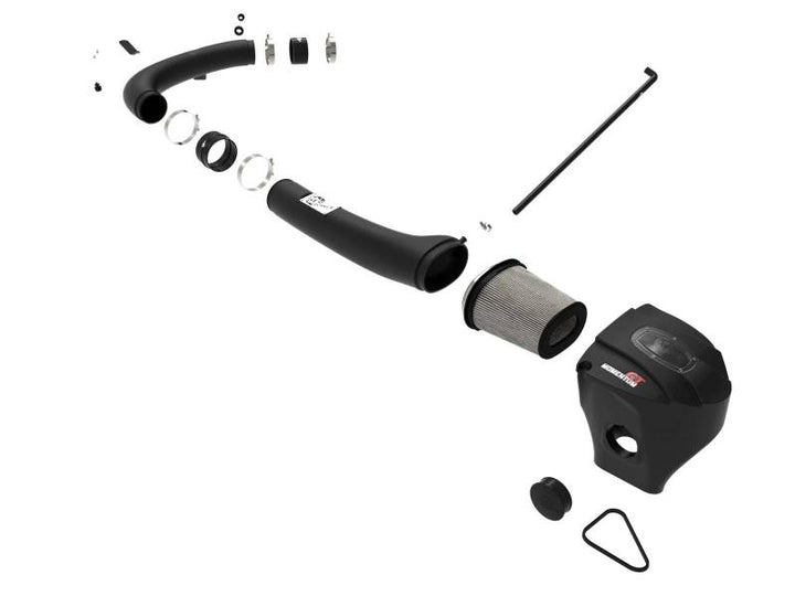 aFe Momentum GT Dry S Stage-2 Intake System 11-15 Dodge Challenger/Charger V6-3.6L - Bull Strap