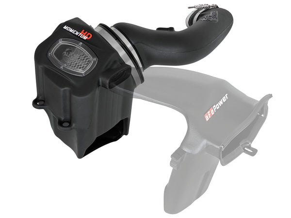 aFe Momentum HD Intakes Pro Dry S Ford Diesel Trucks V8 6.7L (td) - Bull Strap