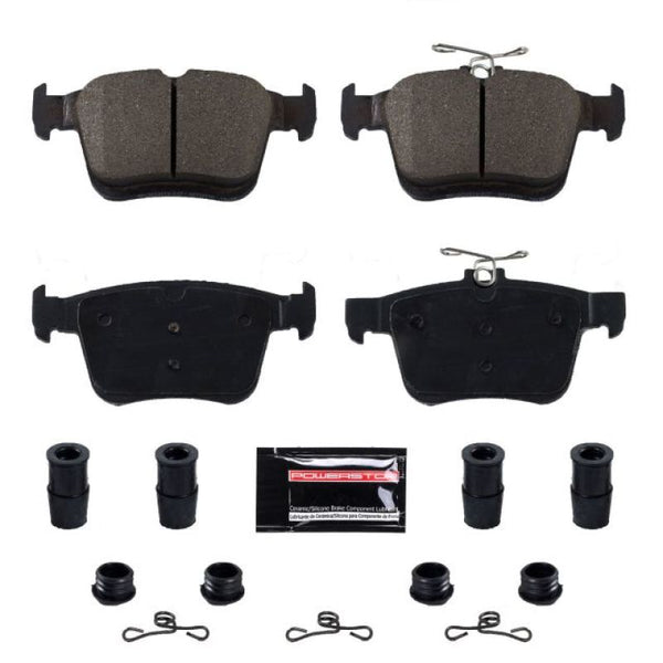 Power Stop 15-19 Audi A3 Rear Z23 Evolution Sport Brake Pads w/Hardware - Bull Strap