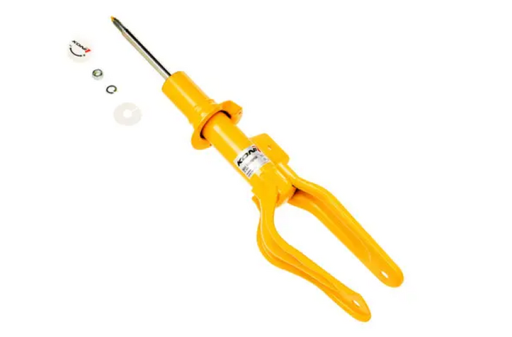 Koni Sport (Yellow) Shock 17+ Tesla Model 3/ 20+ Model Y AWD/RWD Front Passenger Side - Bull Strap