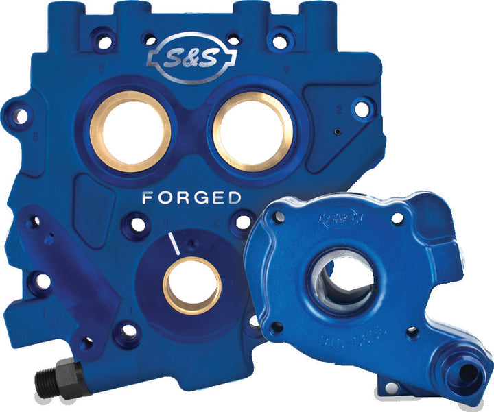 S&S Cycle 07-17 BT TC3 Oil Pump & Cam Plate Kit - Bull Strap