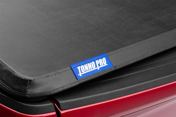 Tonno Pro 93-11 Ford Ranger 6ft Styleside Tonno Fold Tri-Fold Tonneau Cover - Bull Strap