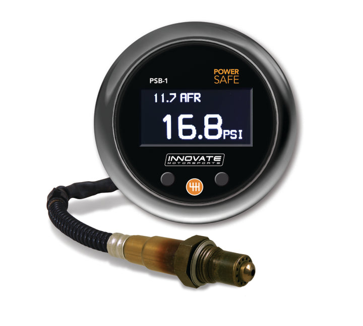 Innovate PSB-1 PowerSafe Boost and Air / Fuel Gauge Kit - Bull Strap