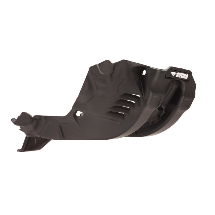 Cycra 24+ Yamaha YZ250F Full Armor Skid Plate - Black - Bull Strap