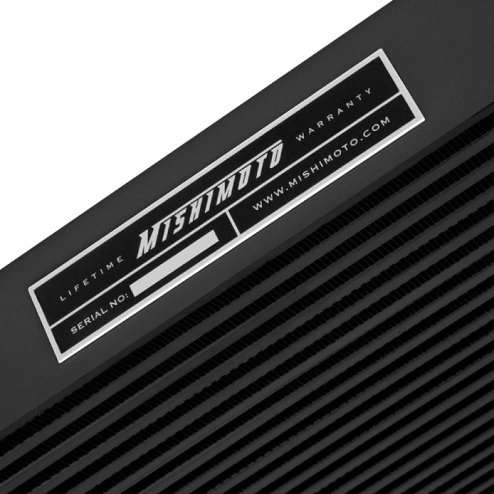 Mishimoto 06-10 Chevy 6.6L Duramax Intercooler (Black) - Bull Strap