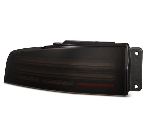 AlphaRex 23-25 Nissan Z Nova-Series Twin-Loop Style Prismatic LED Tail Lights - Alpha Black - Bull Strap