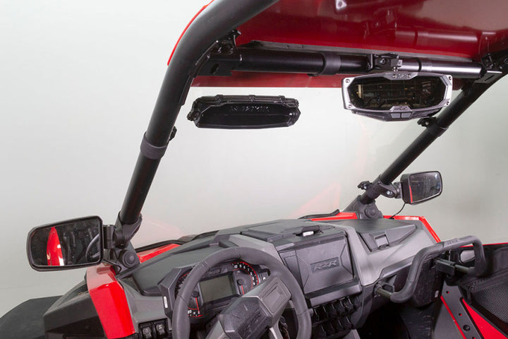 Seizmik 20+ Polaris RZR 900-1000XP/4/PRO R/4/TurboR/4 Halo-RA LED Rearview Mirror - Bull Strap