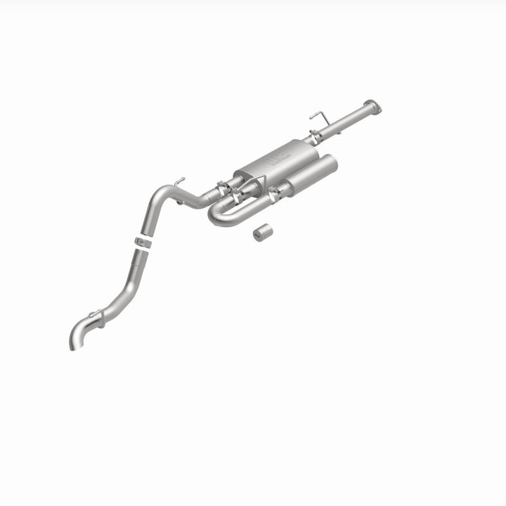 MagnaFlow Stainless Overland Cat-Back Exhaust 16-21 Toyota Tacoma - Bull Strap