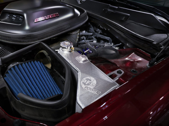 aFe 11-23 Dodge Challenger BladeRunner GT Series Engine Coolant Expansion Tank - Bull Strap