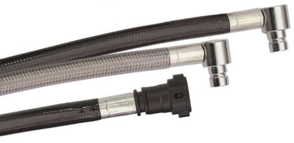 Goodridge 02-06 Harley-Davidson FL Baggers EFI Fuel Line Kit - Bull Strap