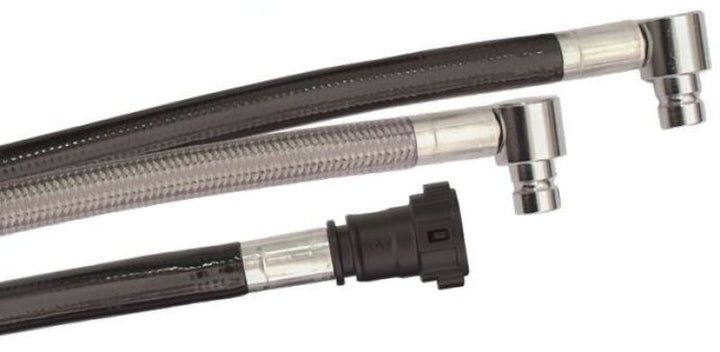 Goodridge 02-06 Harley-Davidson FL Baggers EFI Fuel Line Kit - Bull Strap