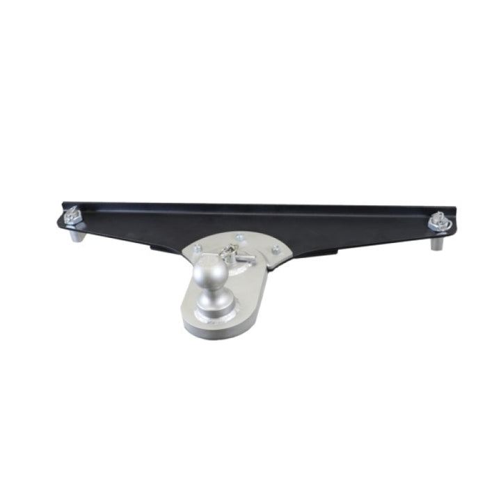 Gen-Y 2024 GM Short Bed GoosePuck 5in Offset Ball Puck Mount 25K Towing w/Ext Ball Assembly - Bull Strap