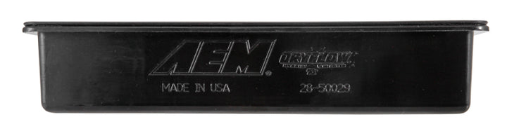 AEM 2015 Ford Mustang 2.3L/3.7L/5.0L Dryflow Air Filter - Bull Strap