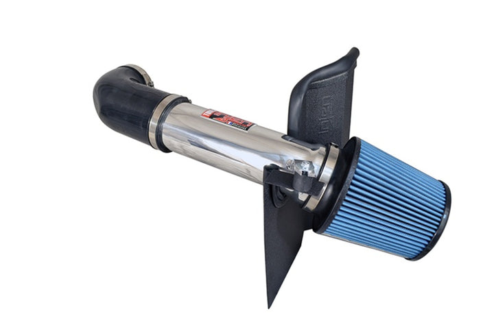 Injen 11-19 Dodge Challenger Hemi 5.7L V8 Polished Power-Flow Air Intake System with Heat Shield - Bull Strap