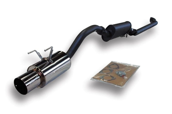 HKS Hi-Power Muffler ACURA RSX Type S (SUS304 NO COATING) - Bull Strap