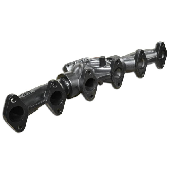 ATS Diesel 1998.5-2002 Dodge 5.9L 24V 3pc Big Foot T4 Pulse Flow Exhaust Manifold - Bull Strap
