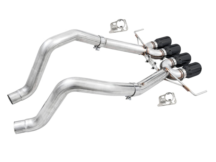 AWE Tuning 14-19 Chevy Corvette C7 Z06/ZR1 Track Edition Axle-Back Exhaust w/Black Tips - Bull Strap