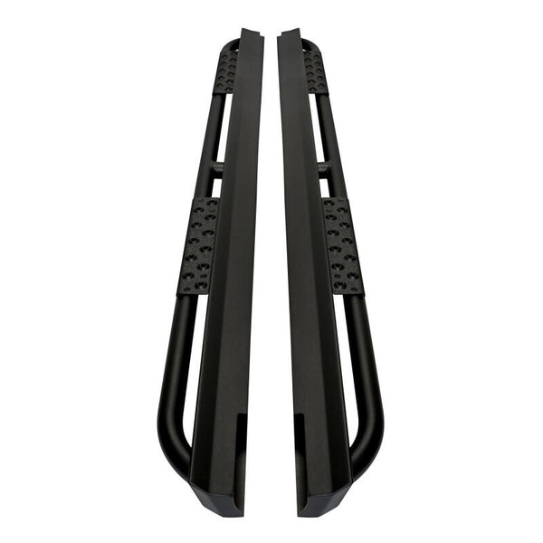 Westin 21-23 Ford Bronco 4dr (Excl. Bronco Sport) Rock Slider - Textured Black - Bull Strap