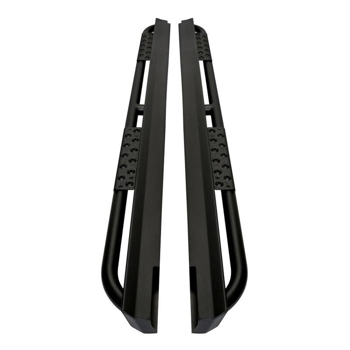 Westin 21-23 Ford Bronco 4dr (Excl. Bronco Sport) Rock Slider - Textured Black - Bull Strap