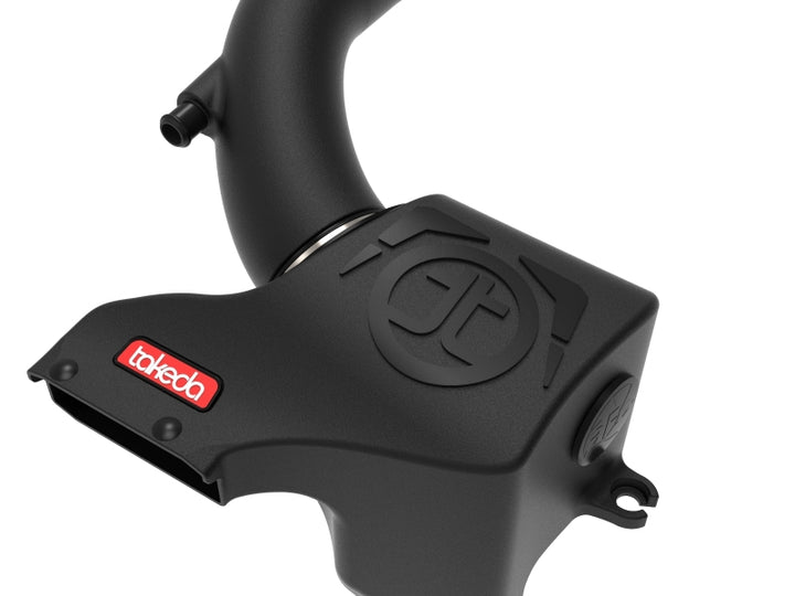 aFe Takeda Momentum Cold Air Intake System w/ Pro DRY S Media Hyundai Elantra Sport 17-20 L4-1.6T - Bull Strap